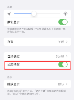 武功苹果授权维修站分享iPhone轻点无法唤醒怎么办