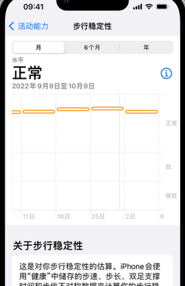 武功iPhone手机维修如何在iPhone开启'步行稳定性通知'