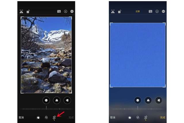 武功苹果手机维修分享iPhone手机如何使用裁剪功能隐藏照片 