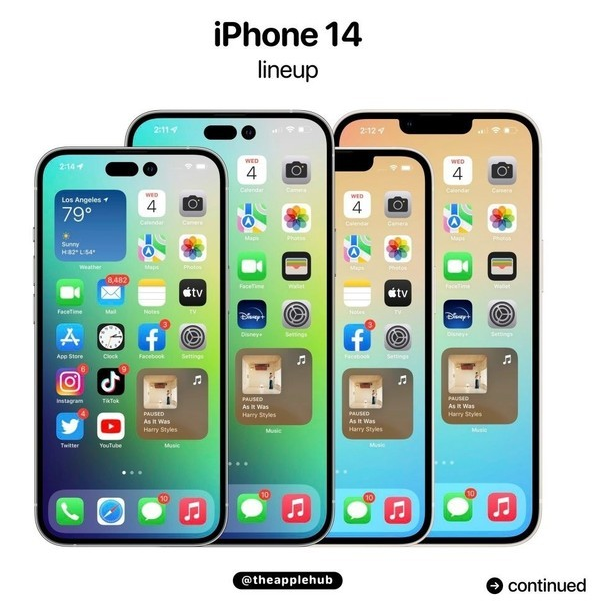 武功苹果14维修分享iPhone 14全家福 